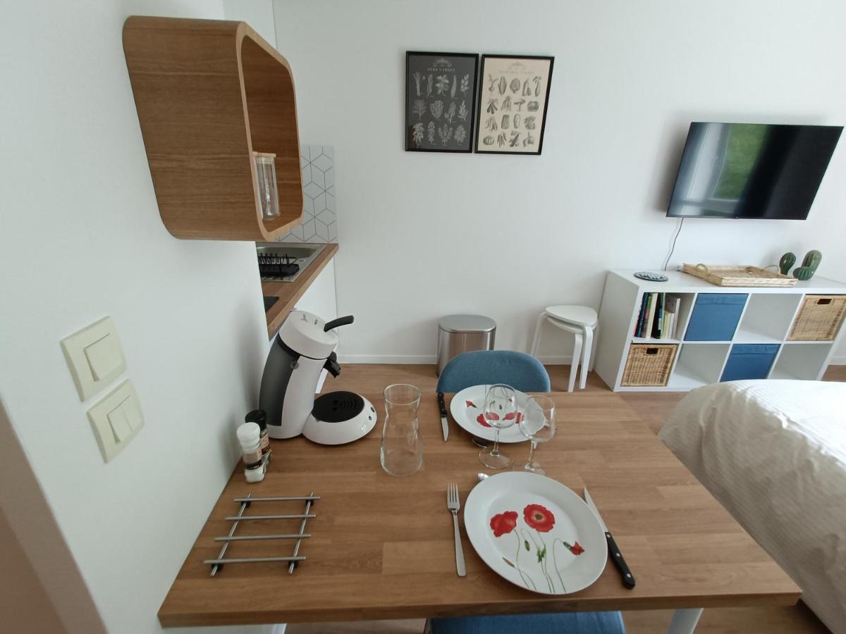 Studio Cosy Neuf + Lit Bebe A 4 Minutes Rer A Montevrain Ngoại thất bức ảnh