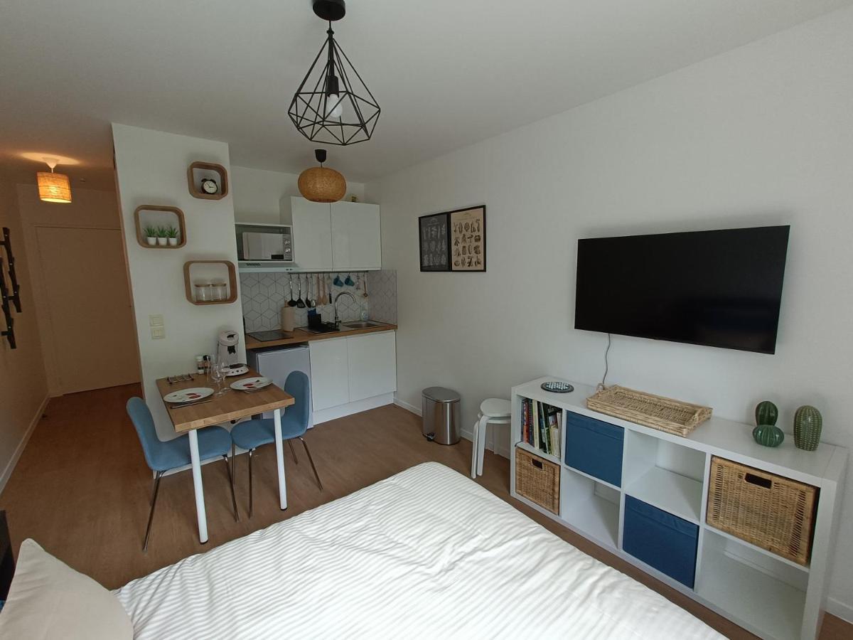 Studio Cosy Neuf + Lit Bebe A 4 Minutes Rer A Montevrain Ngoại thất bức ảnh