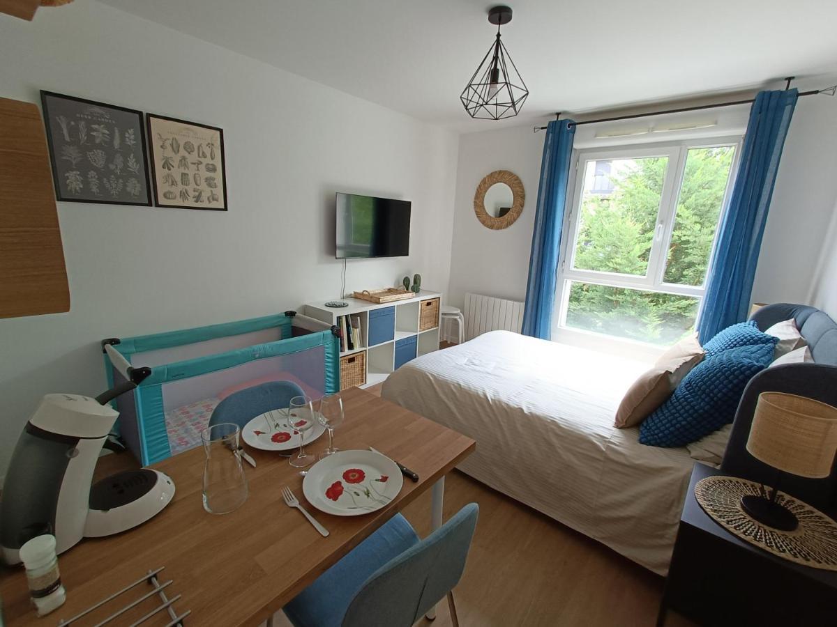 Studio Cosy Neuf + Lit Bebe A 4 Minutes Rer A Montevrain Ngoại thất bức ảnh