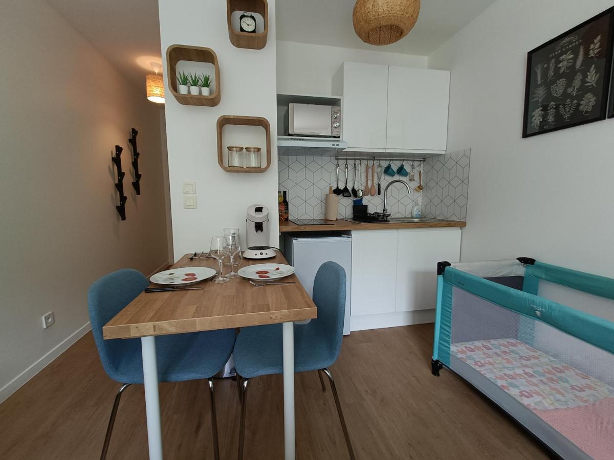 Studio Cosy Neuf + Lit Bebe A 4 Minutes Rer A Montevrain Ngoại thất bức ảnh